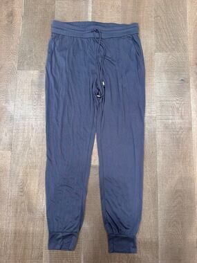 NWT Francesca’s Collections ALYA purple Drawstring Joggers Pants